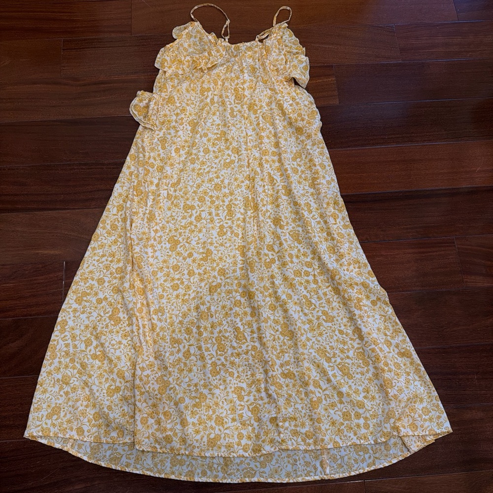 Old Navy Yellow Floral Dress - Picture 7 of 7